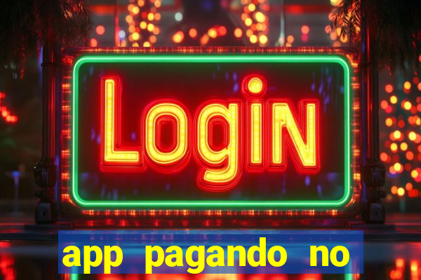 app pagando no cadastro via pix